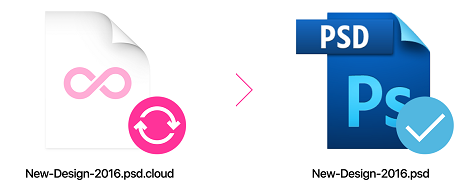 Placeholder files don’t take up any disk space until you double-click to download it, turning it into a real file again.