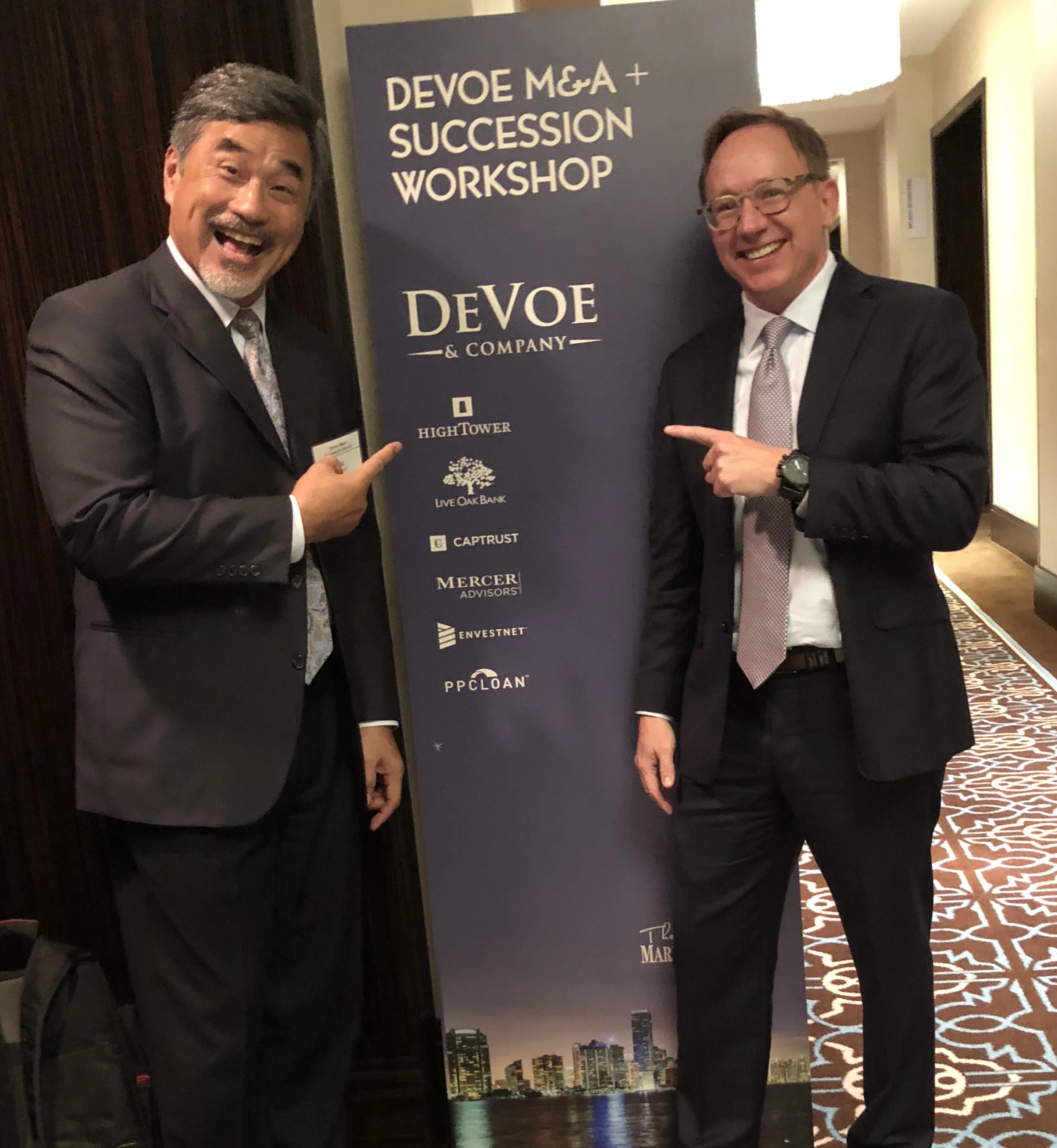 Vic Esclamado - DeVoe & Company, David DeVoe - DeVoe & Company