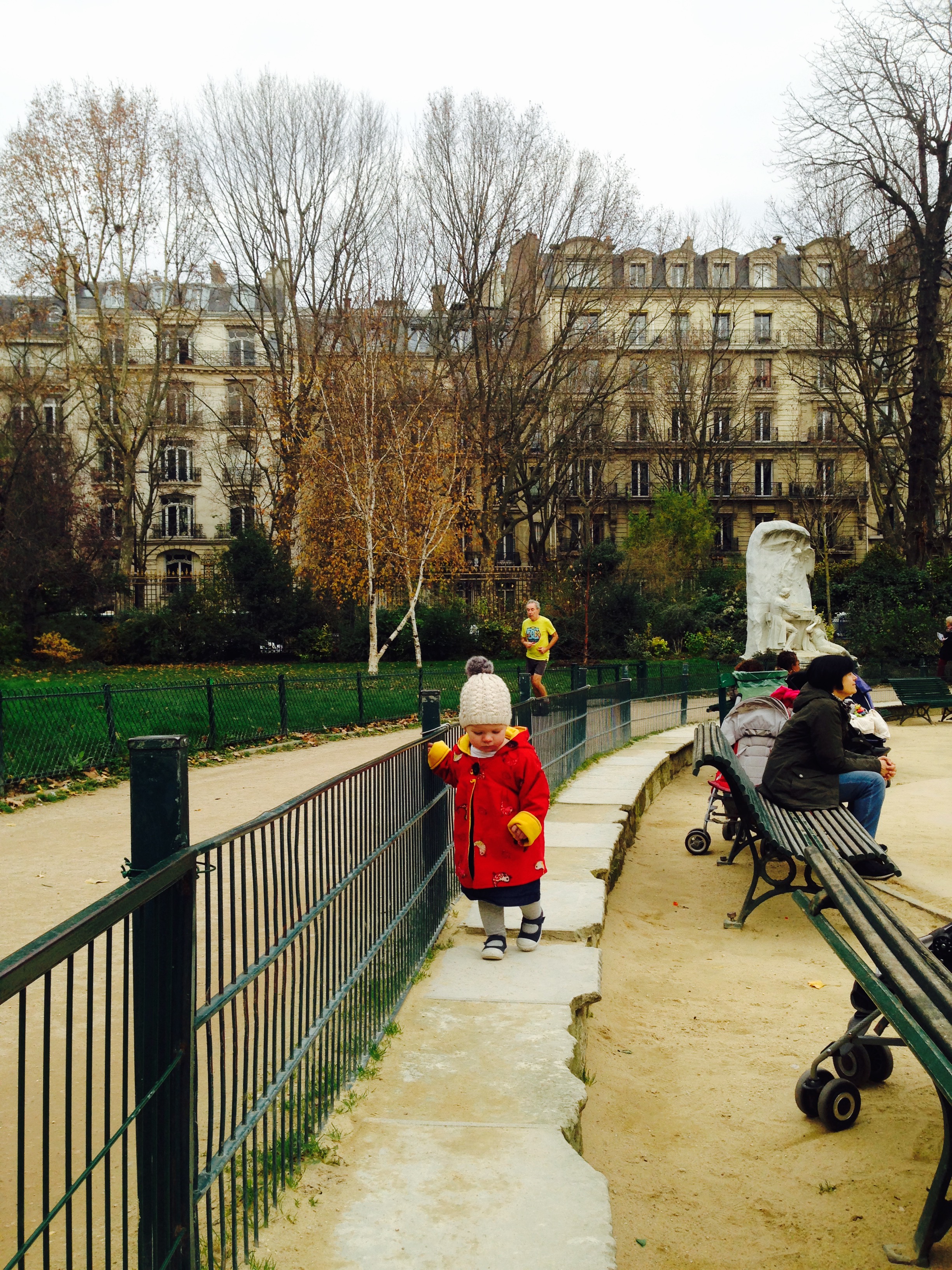 Parc Monceau has a great playground and running track