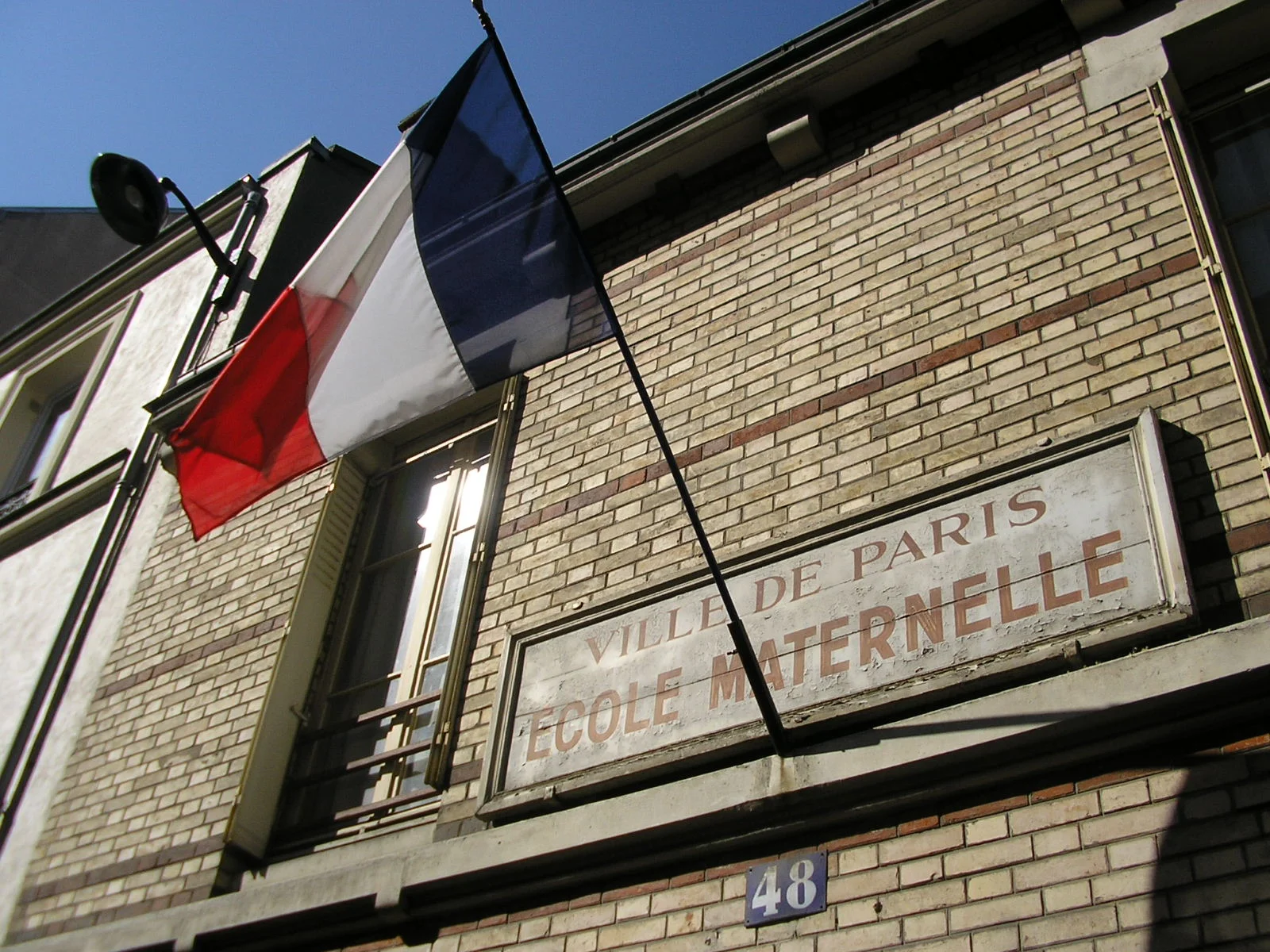 A typical French pre-school