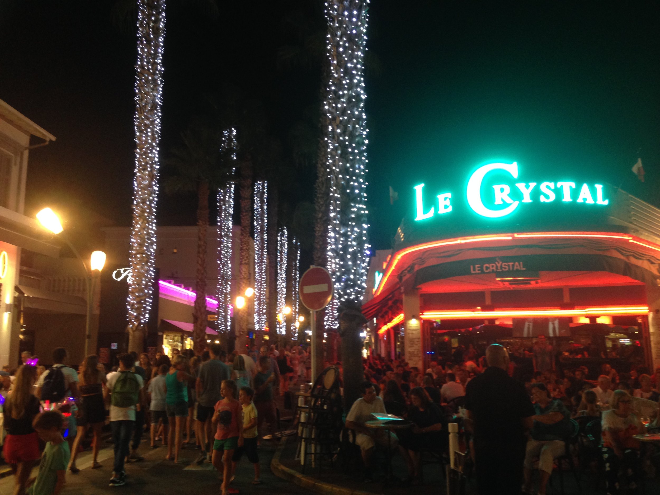 After the fireworks in Juan Les Pins