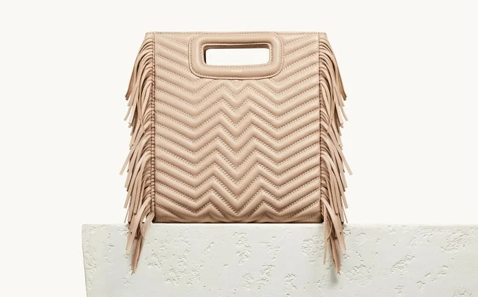  Maje bag: frills are a thing. 