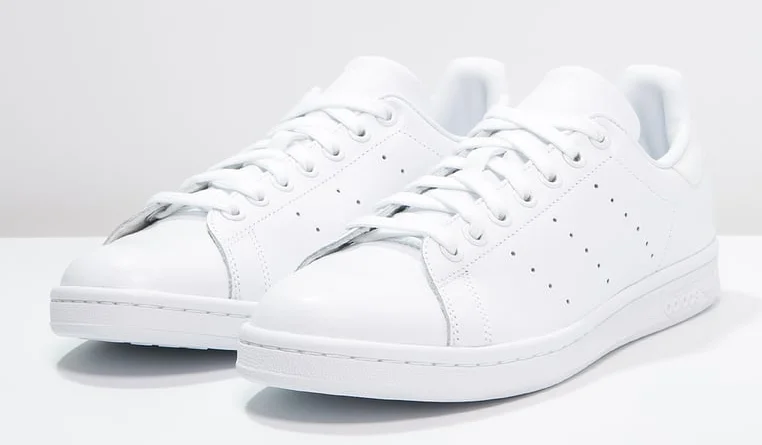 Replace winter shoes with a pair of Adidas Stan Smiths. I found these ones found on Zalando.fr