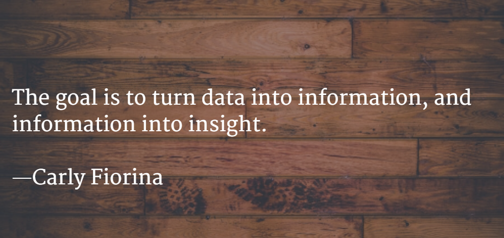 Image result for analyzing data quotes