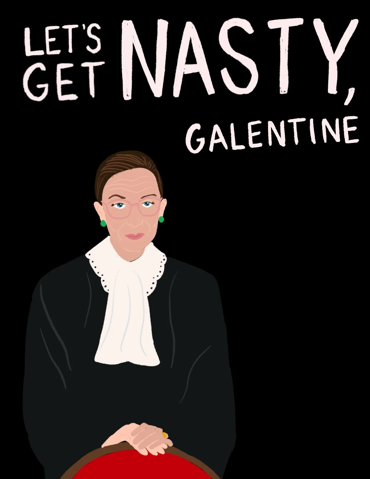 RBG Galentine Card