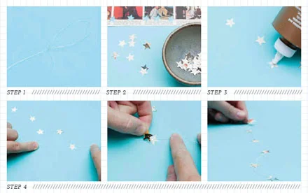 TinyStarGarland Steps