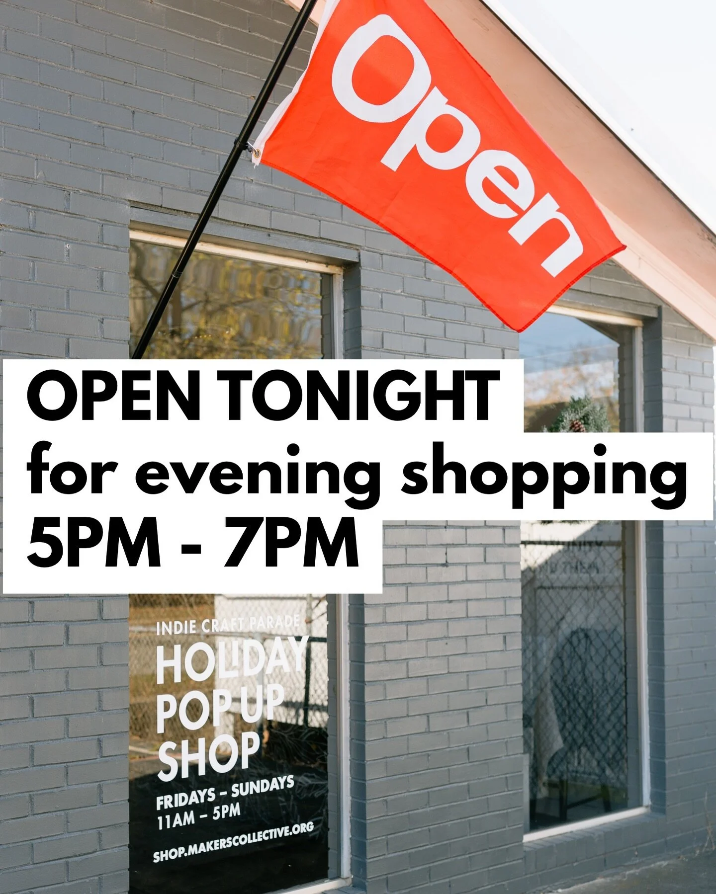 It&rsquo;s hard to believe it, but we&rsquo;ve reached our last Holiday Pop Up Shop weekend of 2023! We&rsquo;ll be open special evening hours on Tuesday, December 19th from 5-7pm and regular hours Friday through Sunday from 11am - 5pm. If you&rsquo;