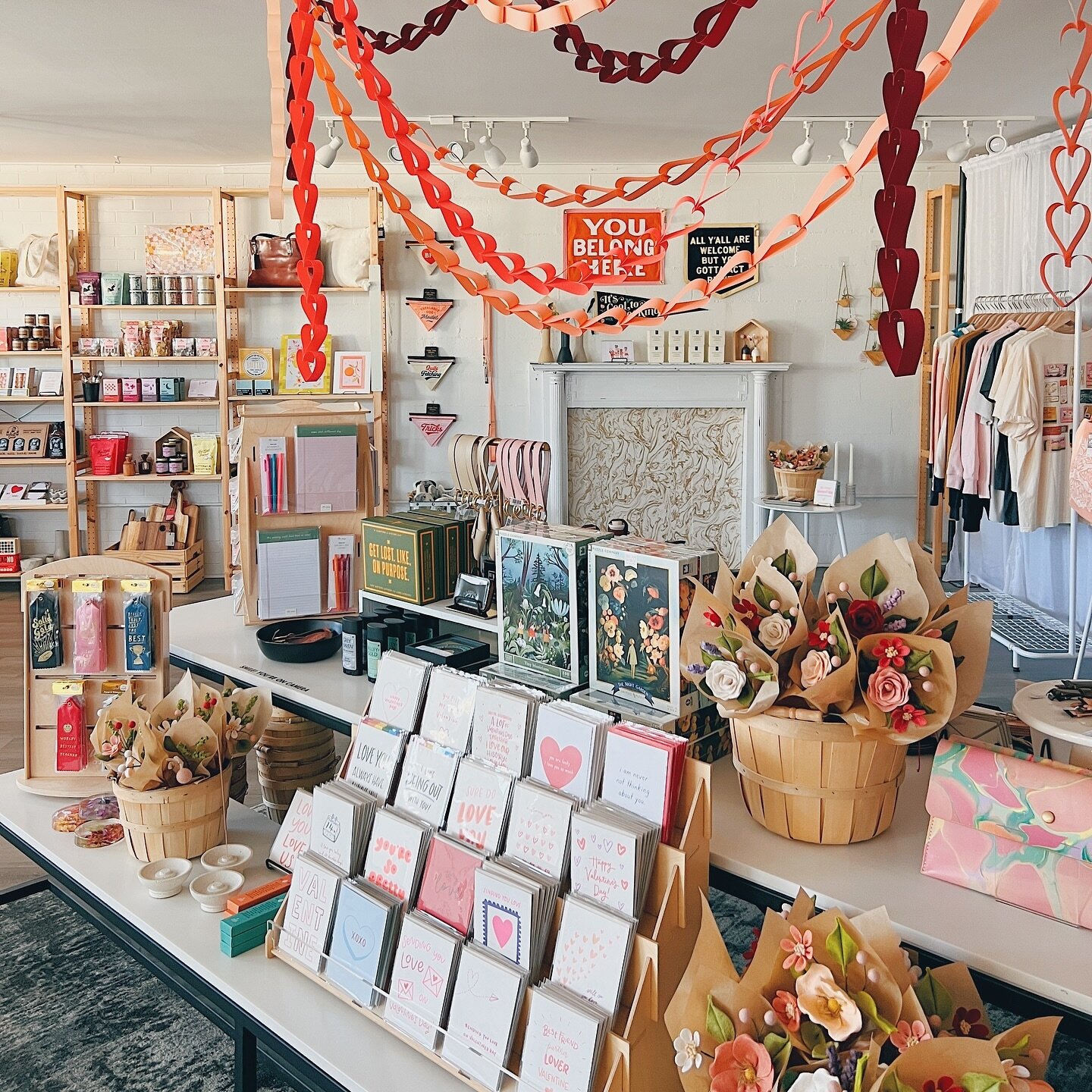 ❤️ OPEN TODAY! ❤️ The Valentine Pop Up Shop is open Feb. 14 from 11am-3pm for all your last minute gifting. Come shop handmade and celebrate those you love. And yes, we still have plenty of flower bouquets, cards, and sweets!

❤️ The Valentine Pop Up