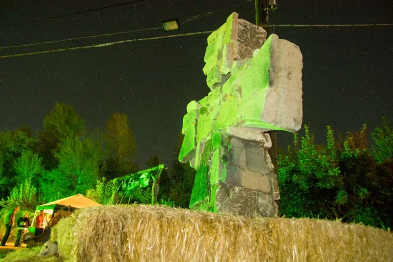 Some say Kay's Cross glows an eerie glow.