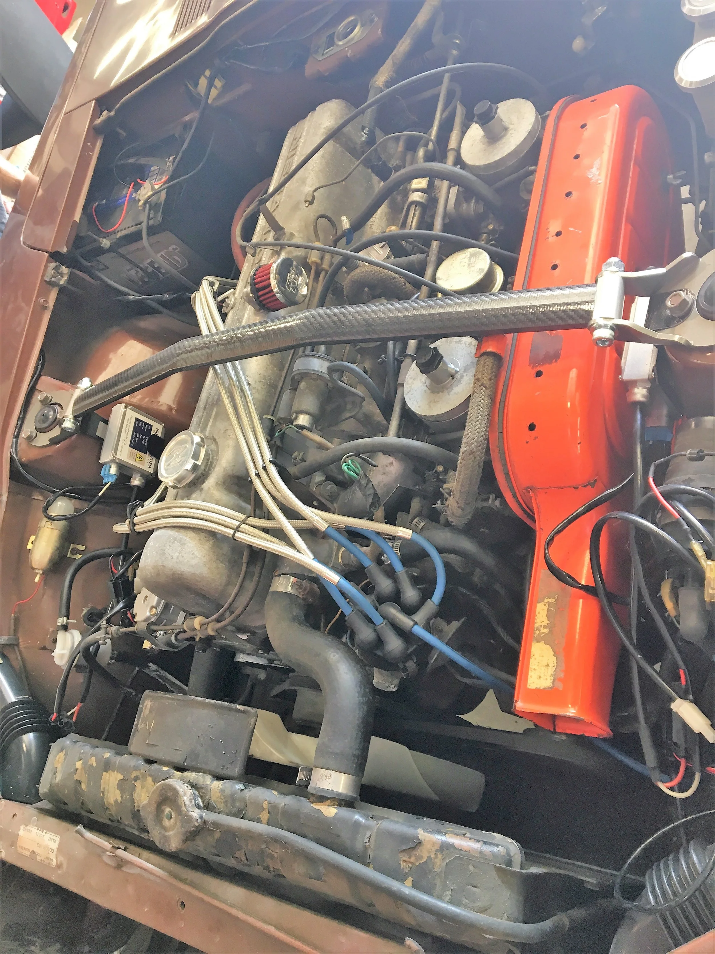 240z Engine Driver Side