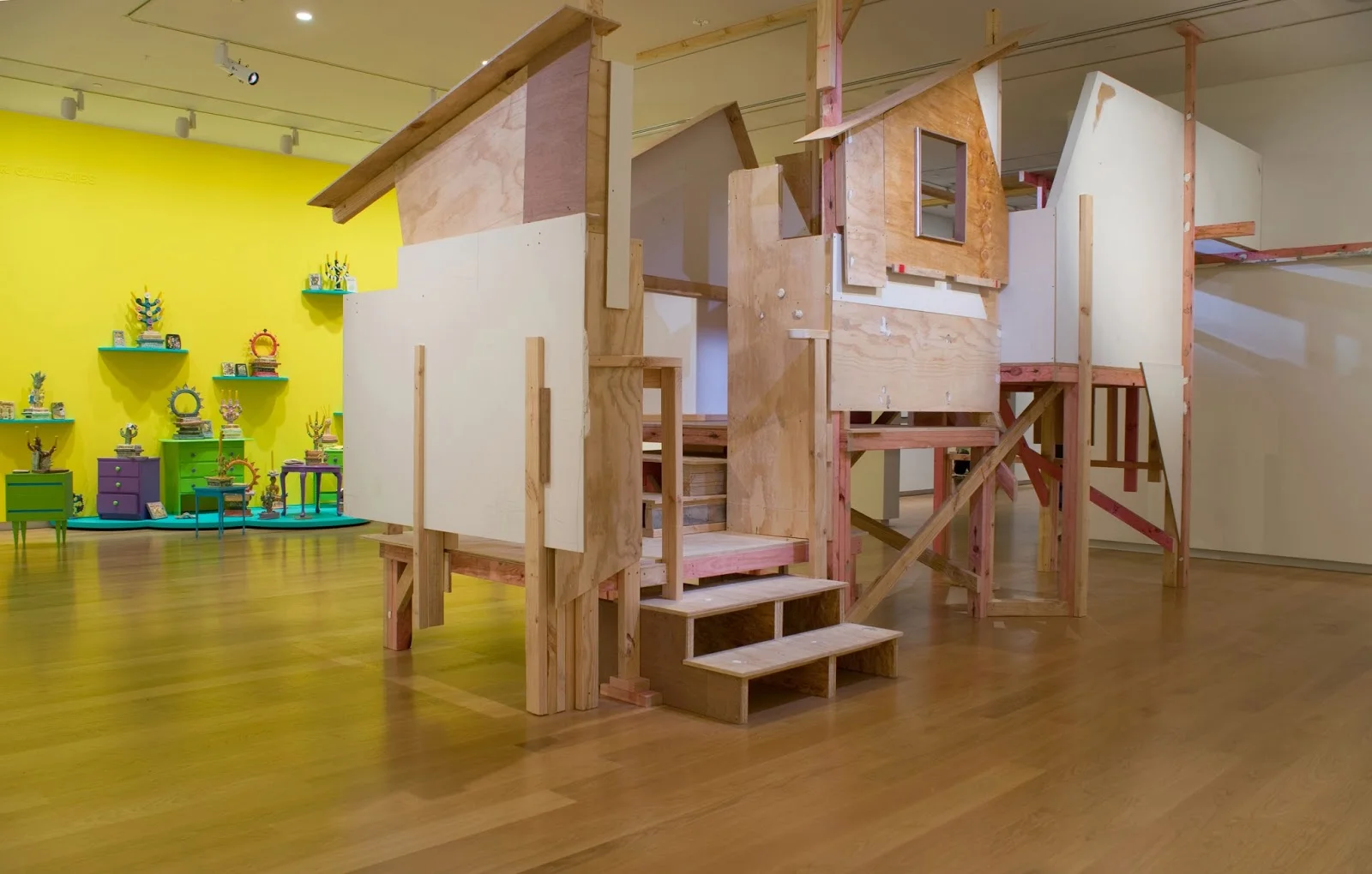Tree Hut, 2013, Freedom Farmers, Auckland Art Gallery Toi o Tāmaki