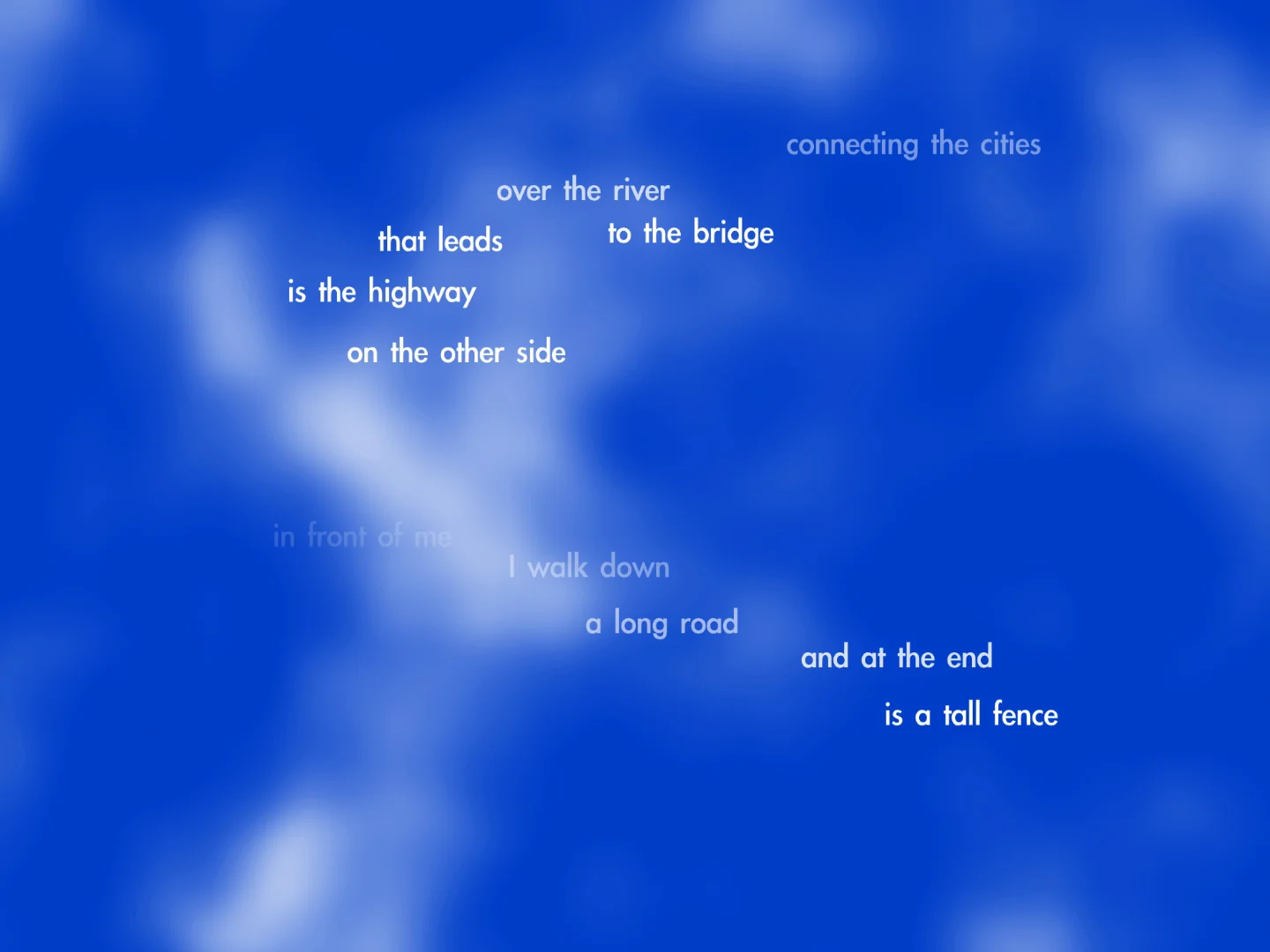 The Wandering, 2009