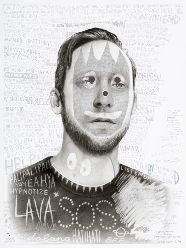 Laith McGregor, Wilson , 2015, pencil on paper, 460 x 360 mm
