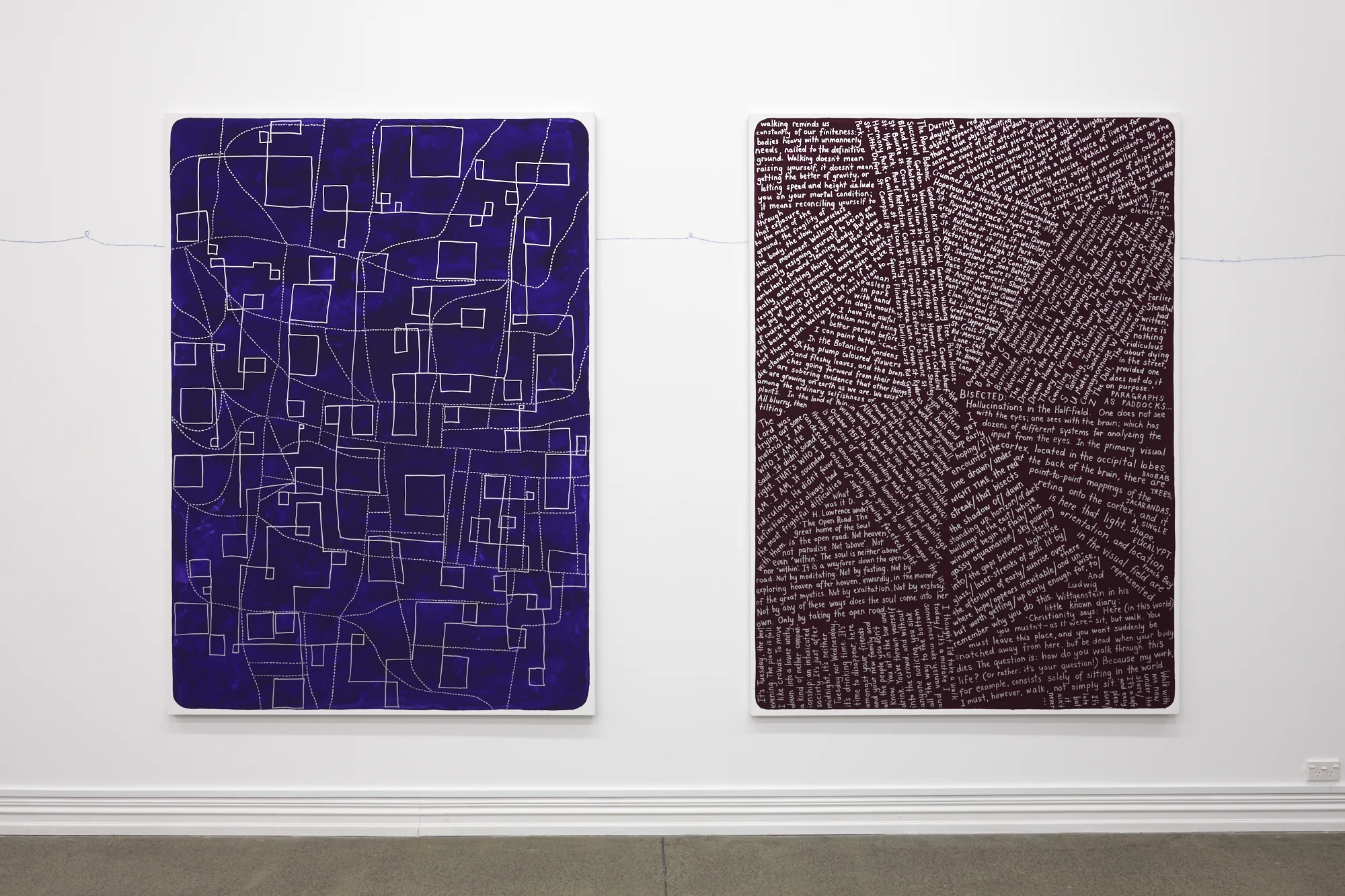 FrenchBayDarkly.... installation view