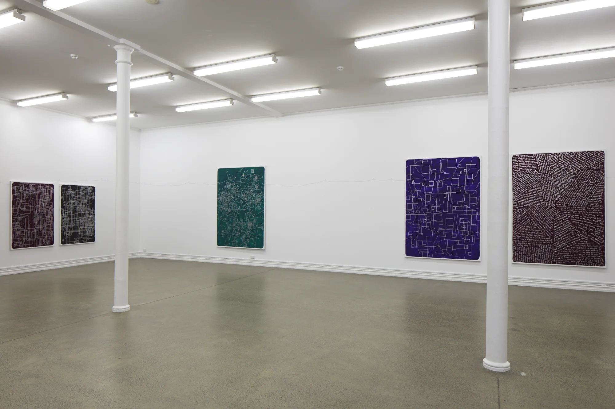 FrenchBayDarkly.... installation view