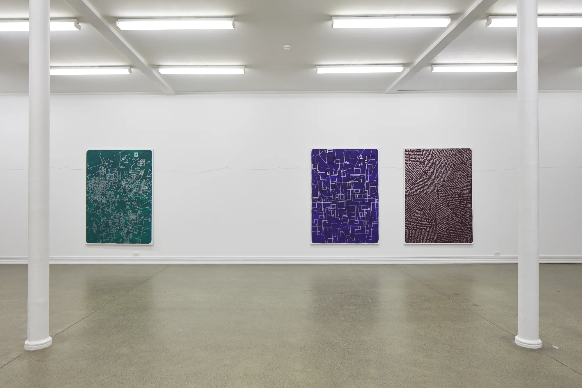 FrenchBayDarkly.... installation view