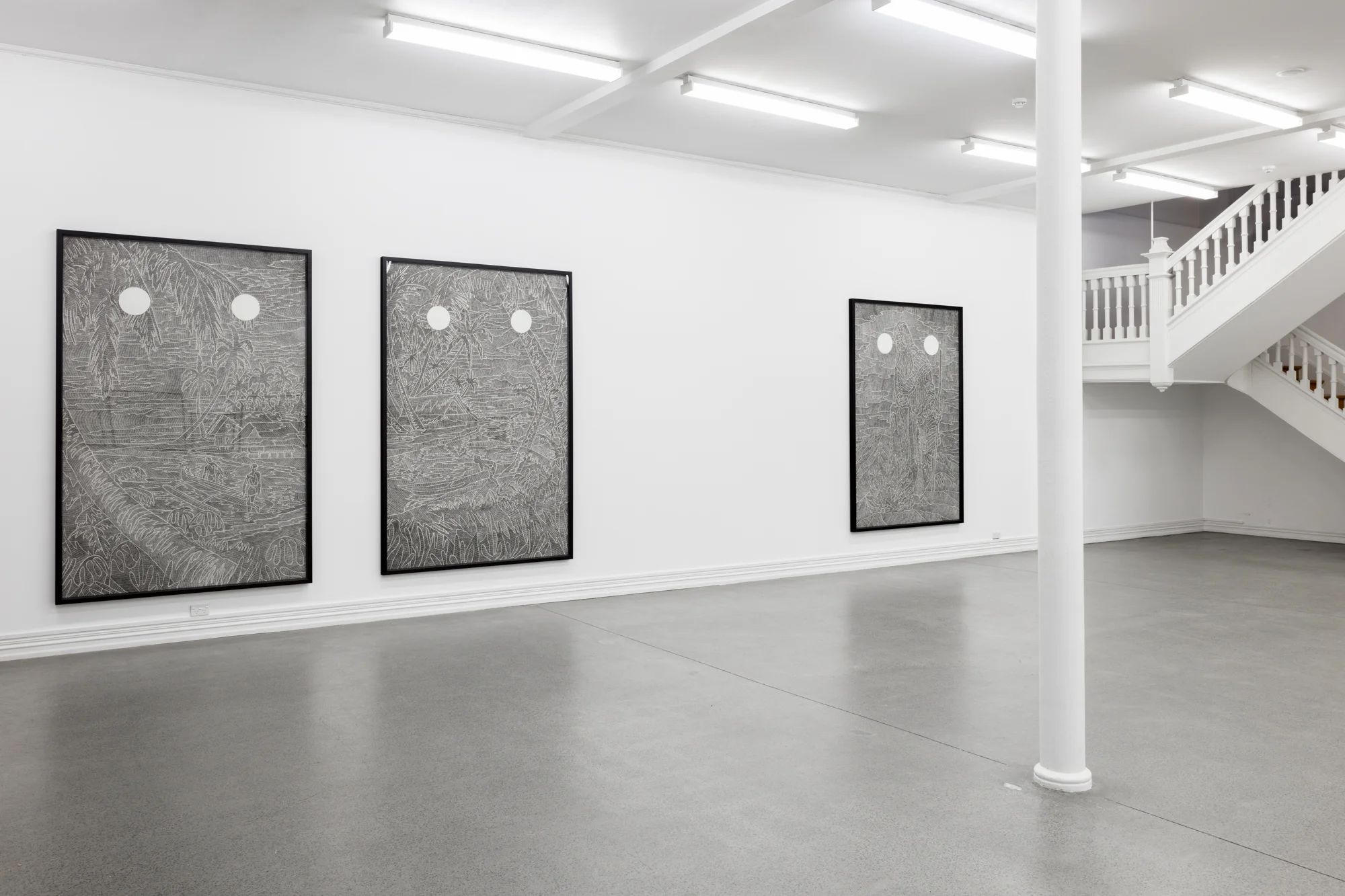 Laith McGregor, Swallow the Sun , installation view, Starkwhite, 2017