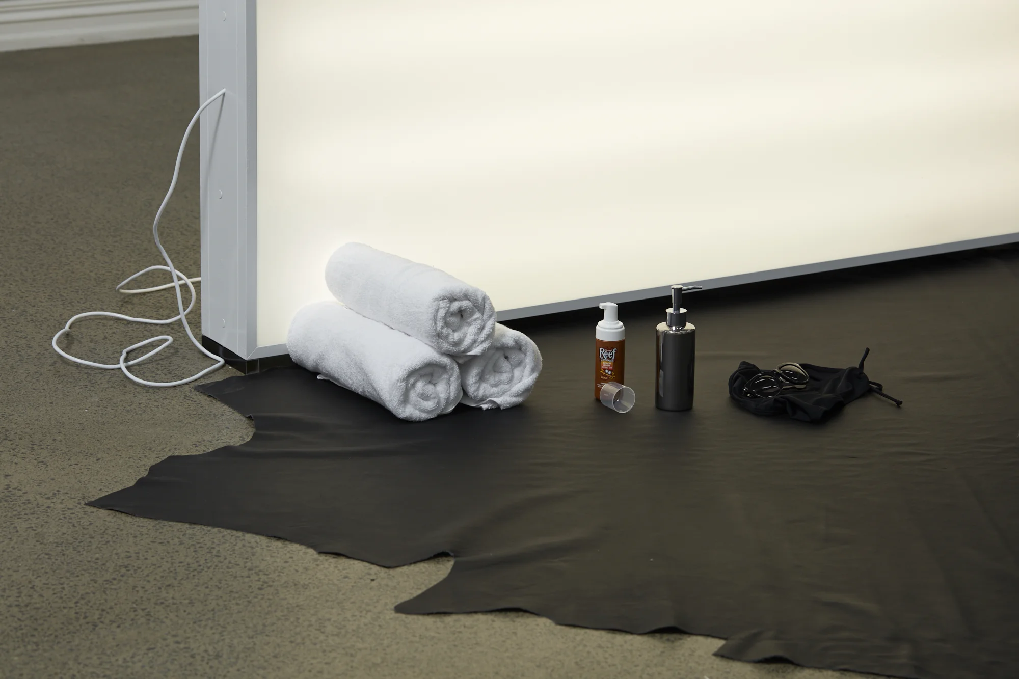 Martin Basher, Hawaiian Tropic, installation view, 2017