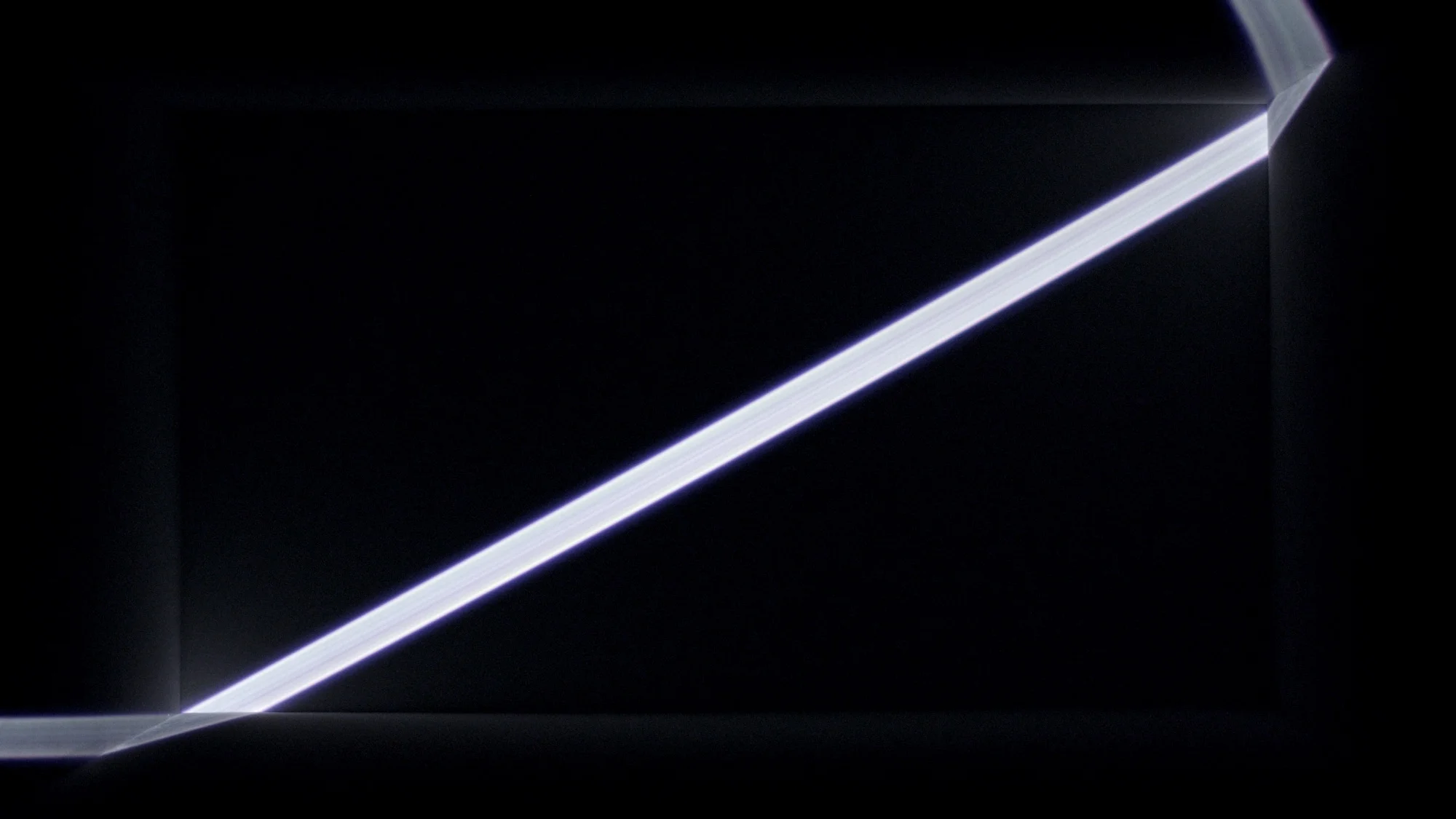 Daniel von Sturmer, Luminous Figures (Line Right) , 2017, HD Video, Silent