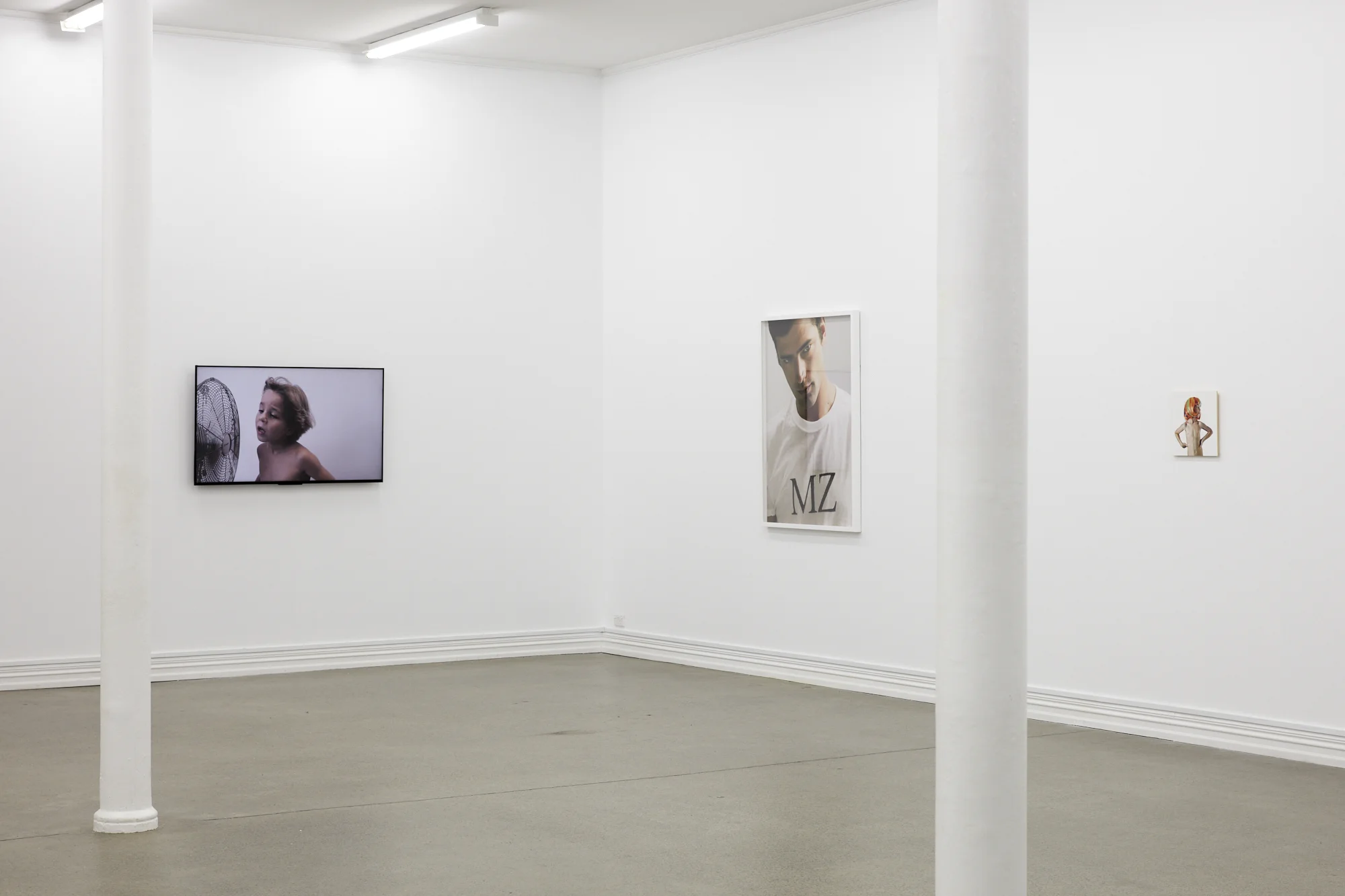Michael Zavros, The Silver Fox, 2017, installation view