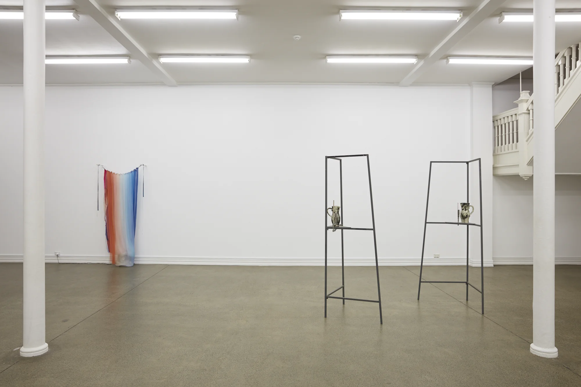 Alicia Frankovich, The Female has Undergone Several Manifestations: Lebenspartnerschaft, Alex Martinis Roe and Alicia Frankovich , 26 February, 2016 (left) and Estate of L Budd with Martin Popplewell (right) 