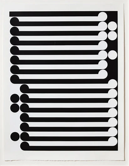 Gordon Walters, Untitled (1978), 2018 a limited edition screen print issued by the Walters Estate in conjunction with Starkwhite