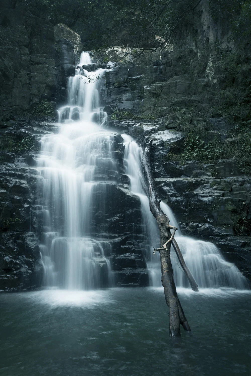 Grant Stevens, The Waterfalls , 2016-18, archival ink on archival paper, ongoing series, each 825 x 550 mm