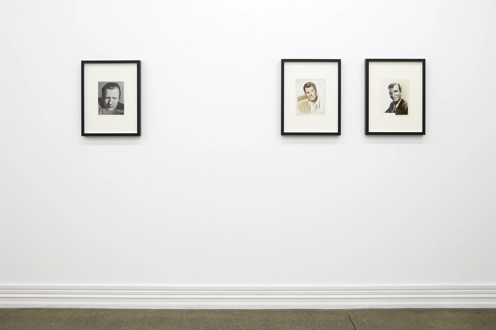 John Stezaker: Collages , installation view, Starkwhite (2018), exhibition presented in association with The Approach, London.