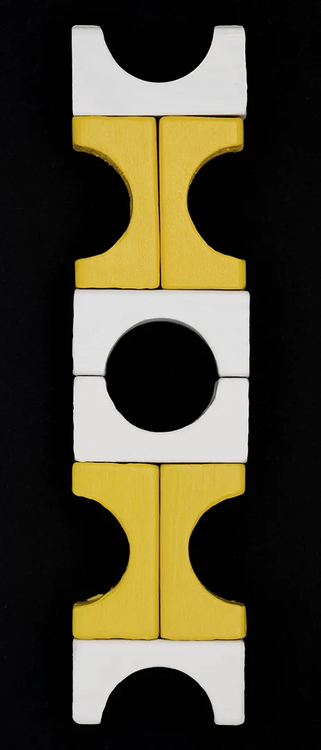 Gavin Hipkins, Block Figure II , 2017, unique-state archival print, 1190 x 510 mm