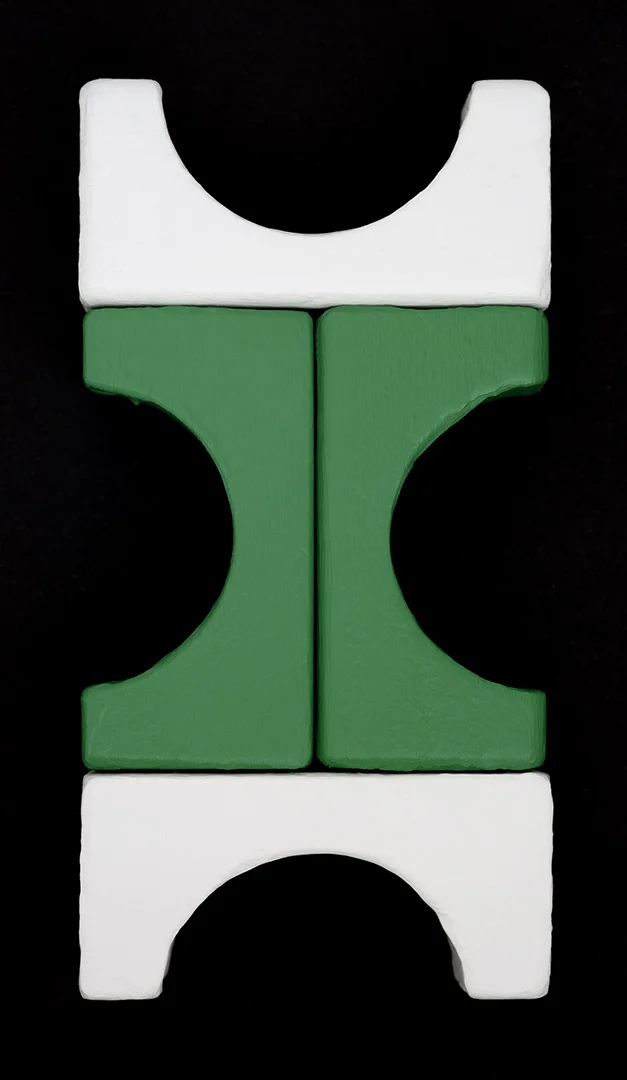 Gavin Hipkins, Block Sculpture XI , 2018, unique-state archival print, 600 x 340 mm