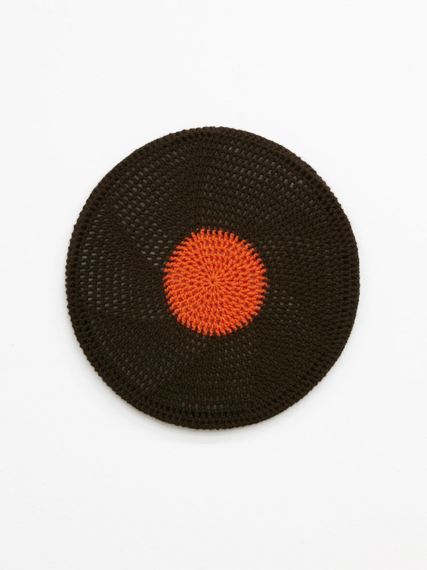 Ani O’Neill, Cottage Industry 1997- (detail), acrylic and wool, steel