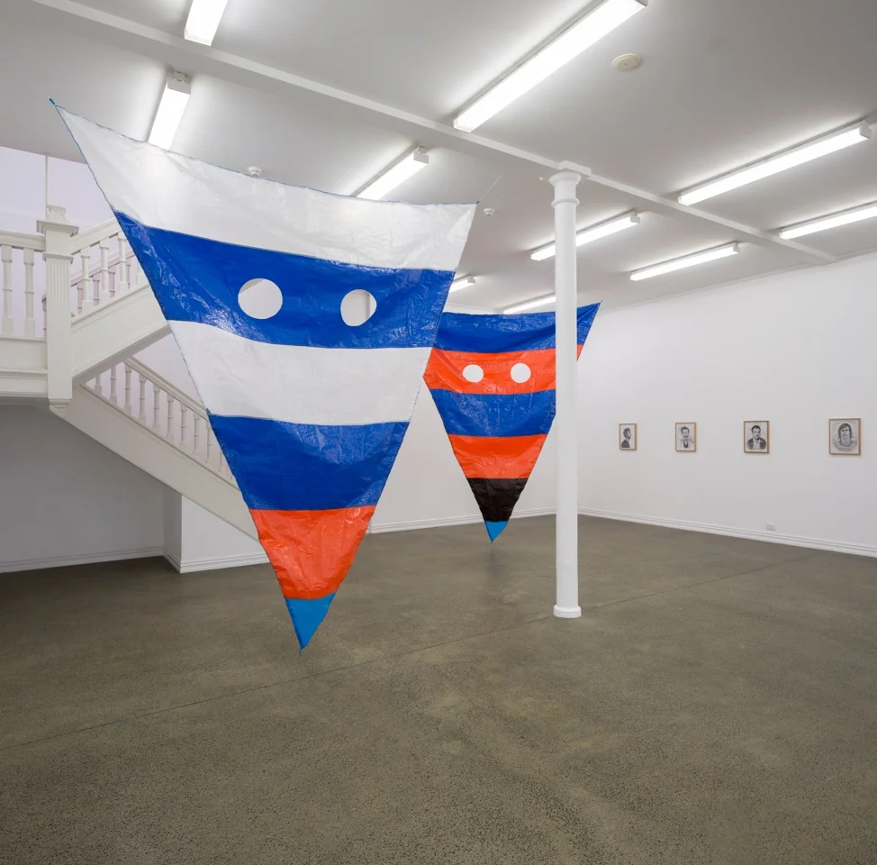 Laith McGregor, SOMEWHERE ANYWHERE , installation view, Starkwhite, 2015