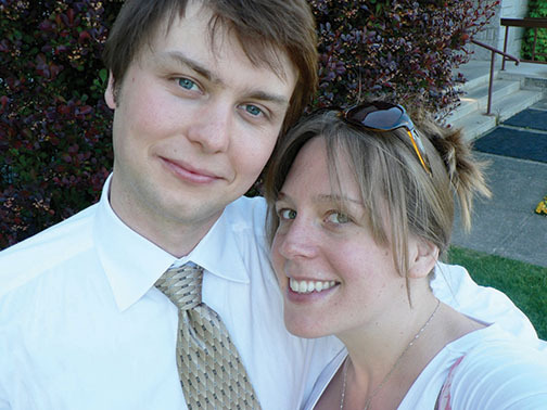 Ryan Slifka, and his wife Cheyenne.