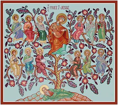 Nicholas Papas, The Tree of Jesse, St. Philip Antiochian Orthodox Church, Souderton, PA.