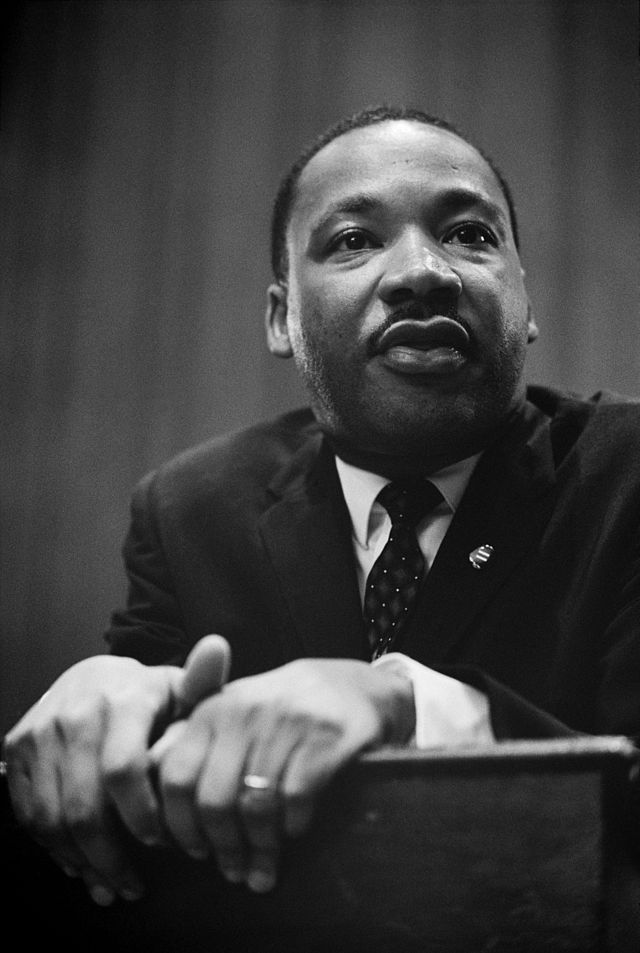 Martin Luther King, press conference 1964