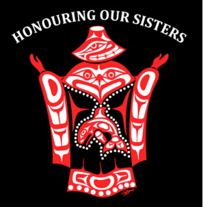 Honouring our Sisters emblem from WWOS Comox Valley