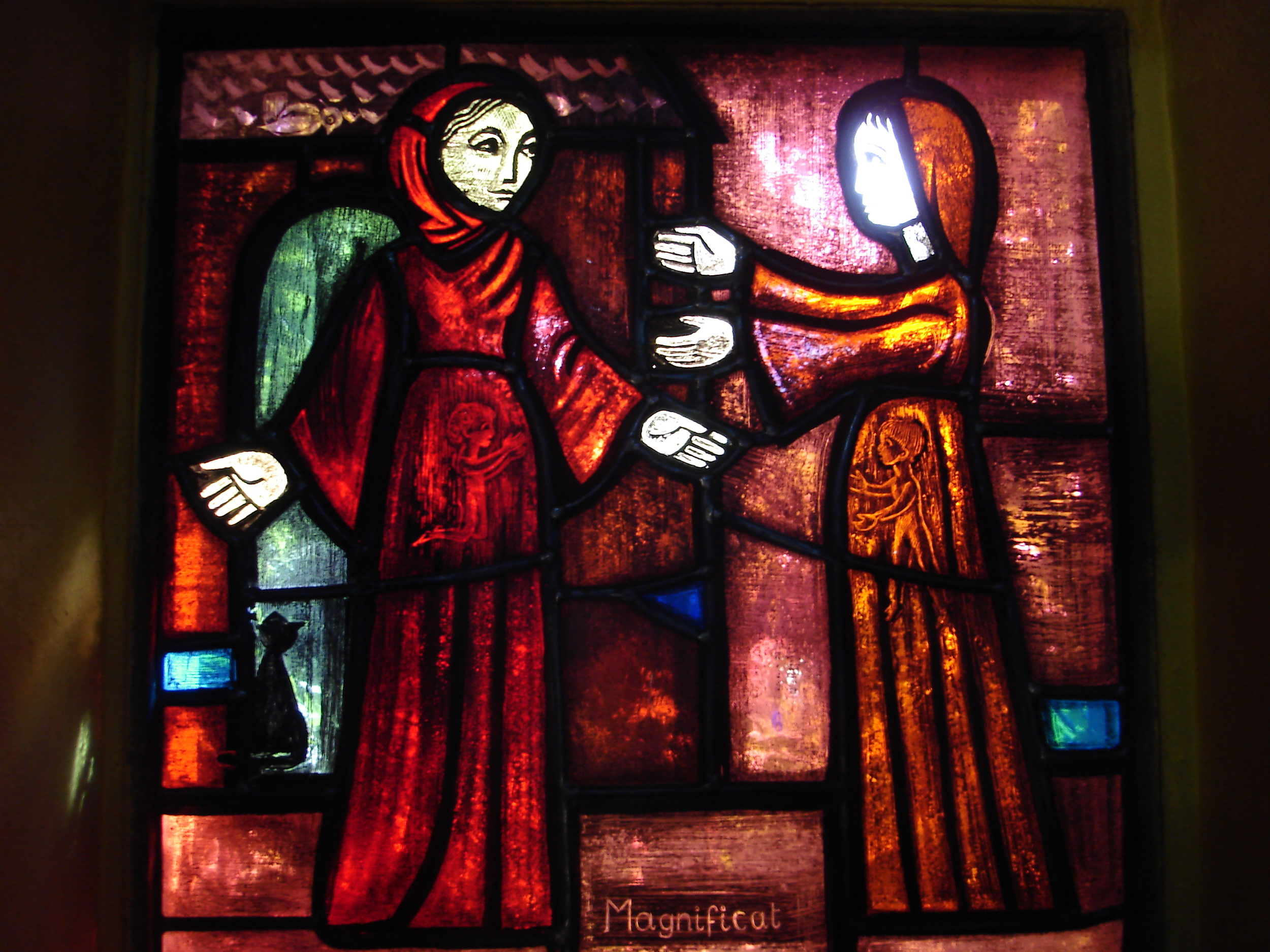 "The Visitation," by Brother Eric, Taize Community 1960.