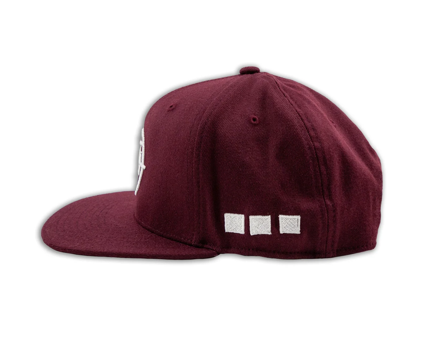 Burgundy FU Snapback Side web.jpg