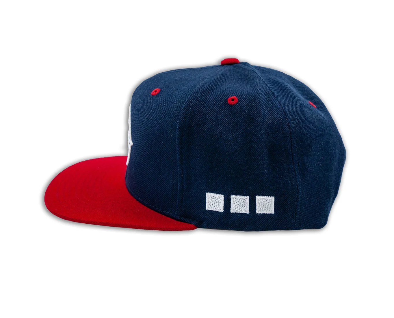 Navy and Red FU Snapback Side web.jpg