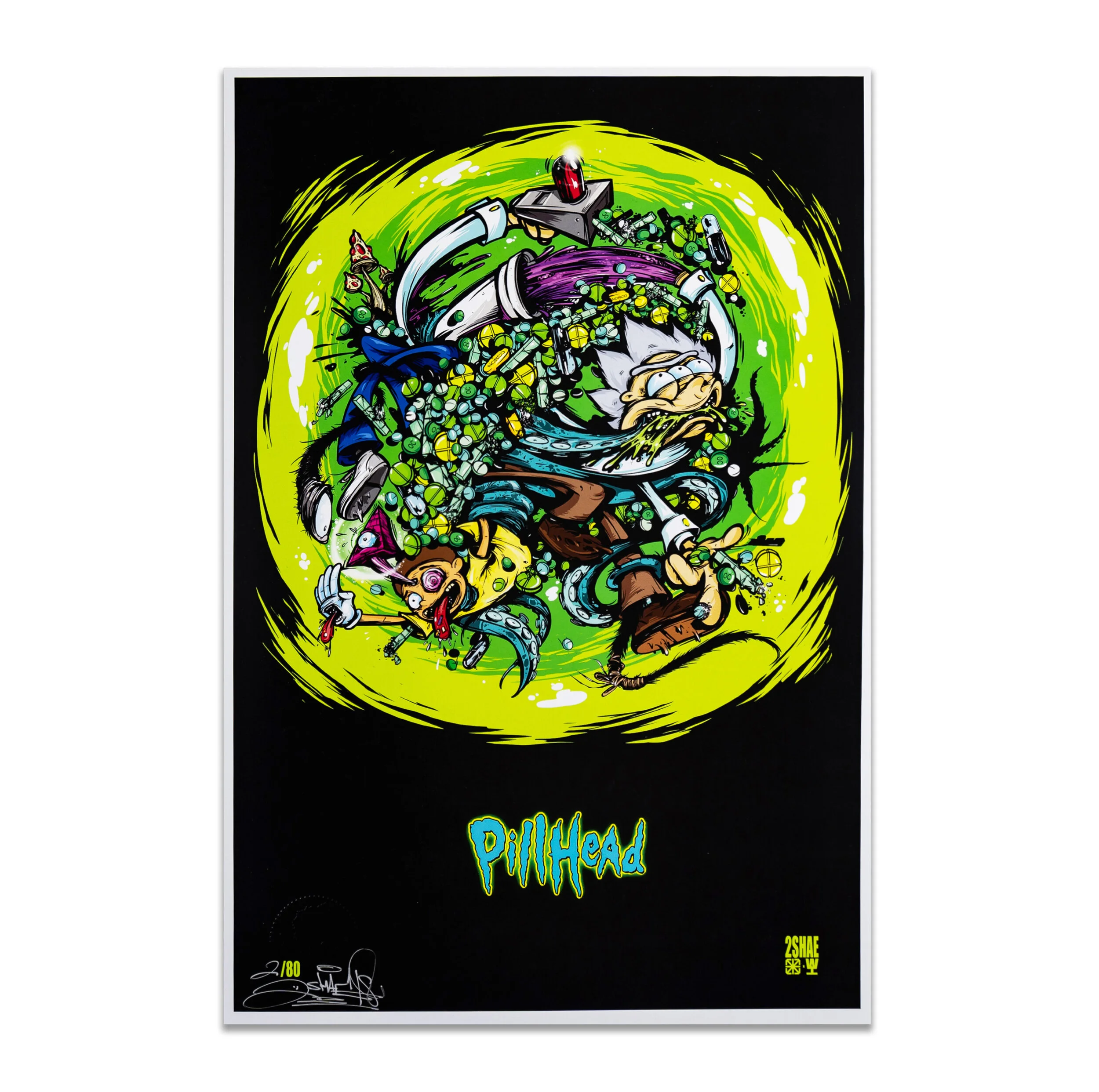 Pill Portal Print (Glow in the Dark)