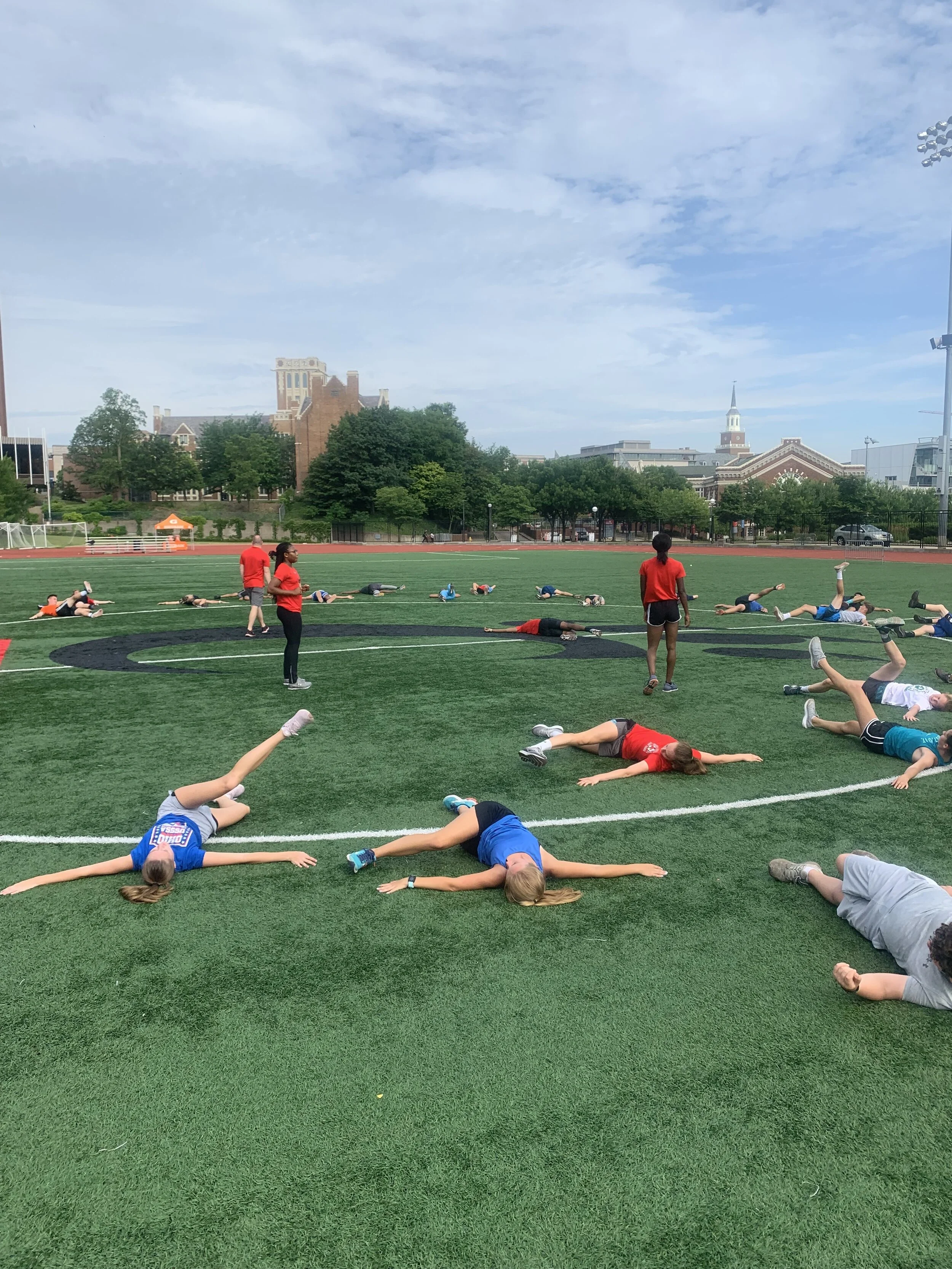 Stretching - Camp.JPG