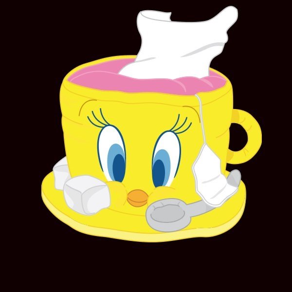 Plush Tweety Tissue Box