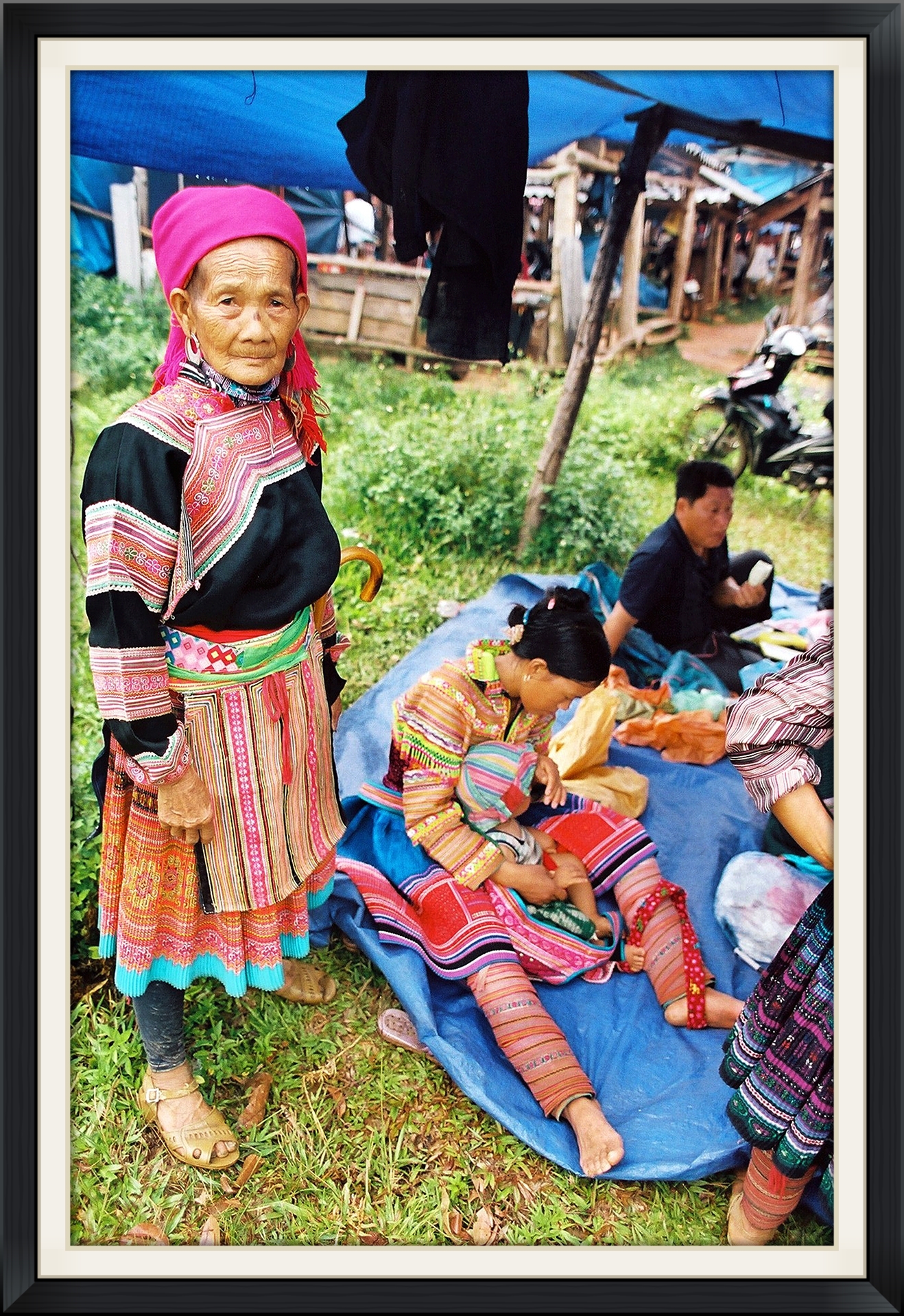 Flower Hmong Hill Tribes