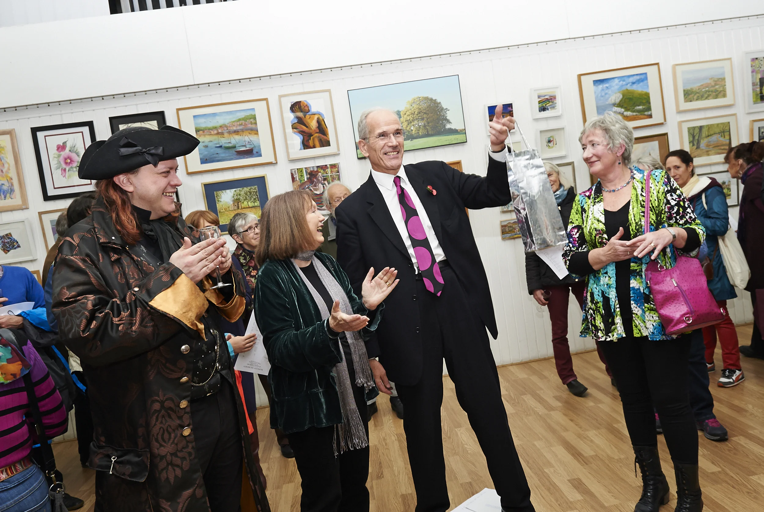 Member Robin Stevenson, chair Virginia Jackson, Sandy Nairne, director of the National Portrait Gallery and secretary Jo Pethybridge