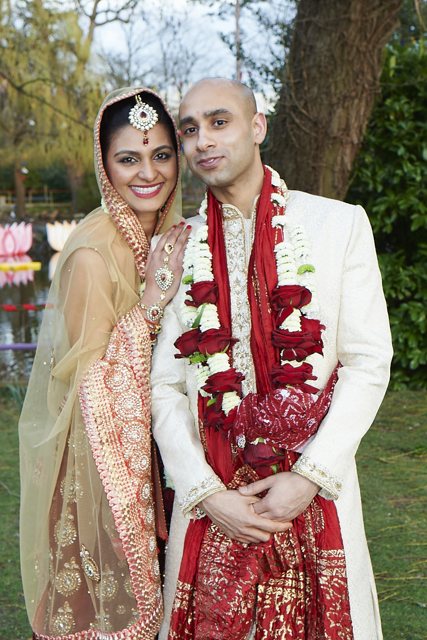 And here's to the lovely couple.