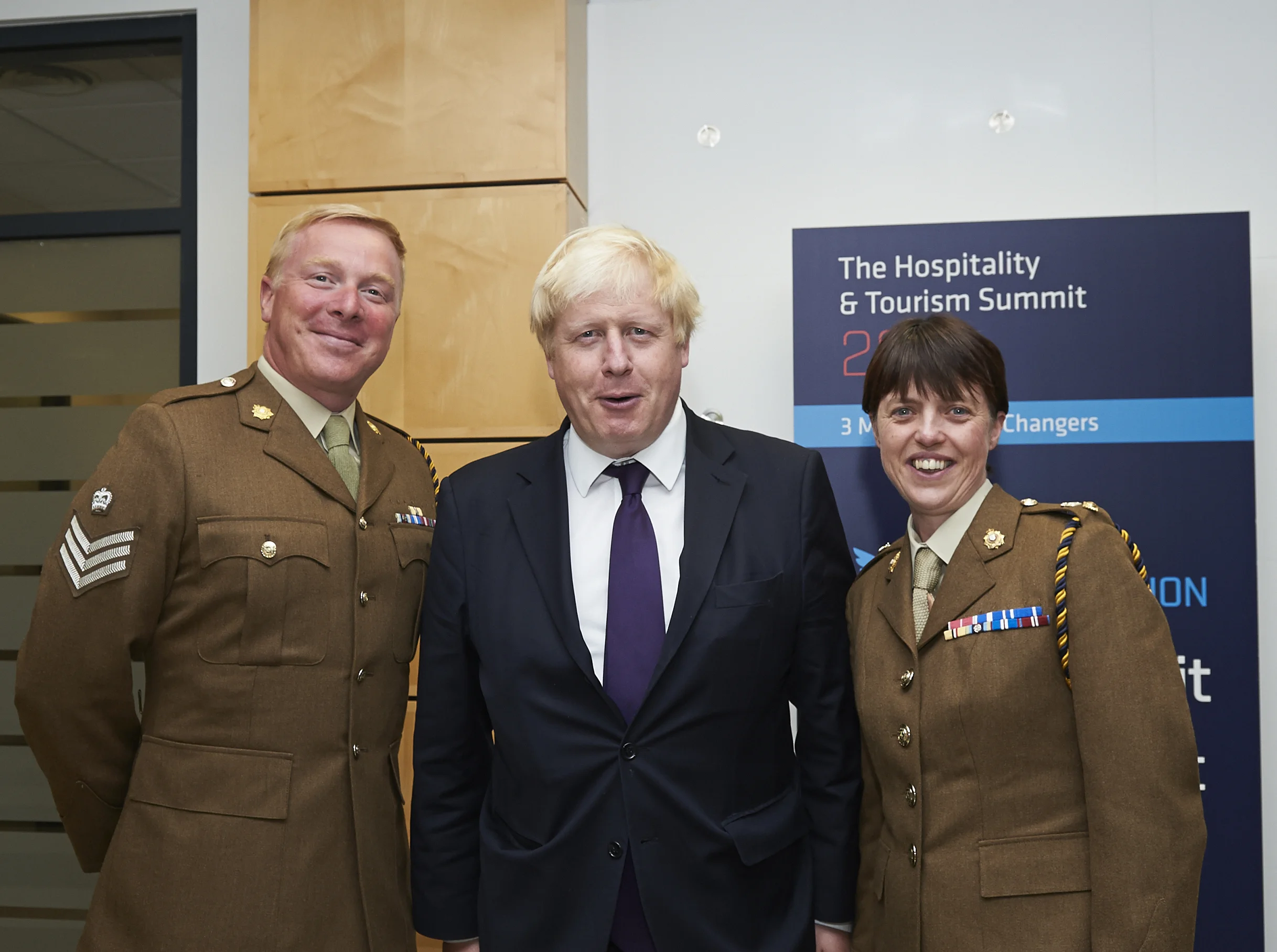 A couple of very nice Army reservists along with Boris. Their regiment is the only catering corps in the Army reserves.