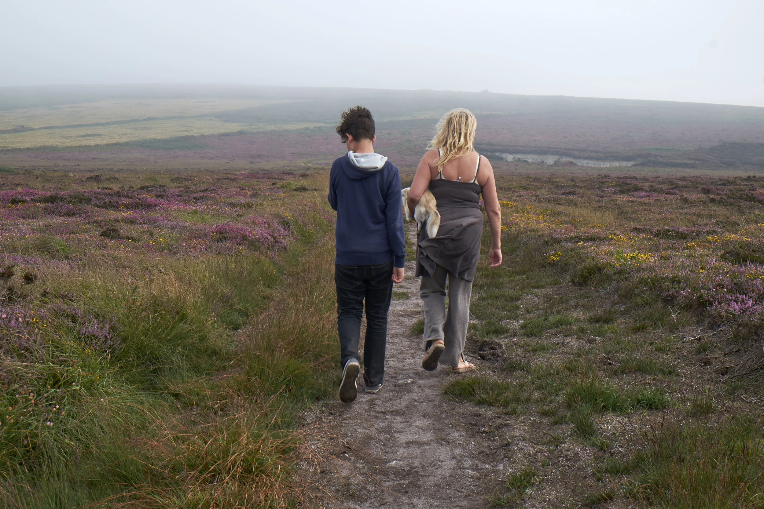 Sam, Ruth and Sailor. Our lovely hosts showing us around.