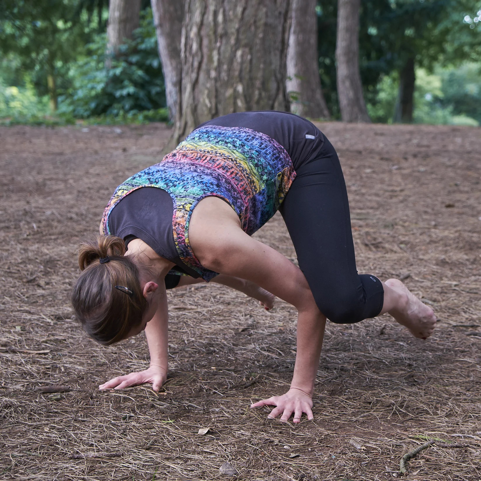 Doing the Crow, where nature intended.