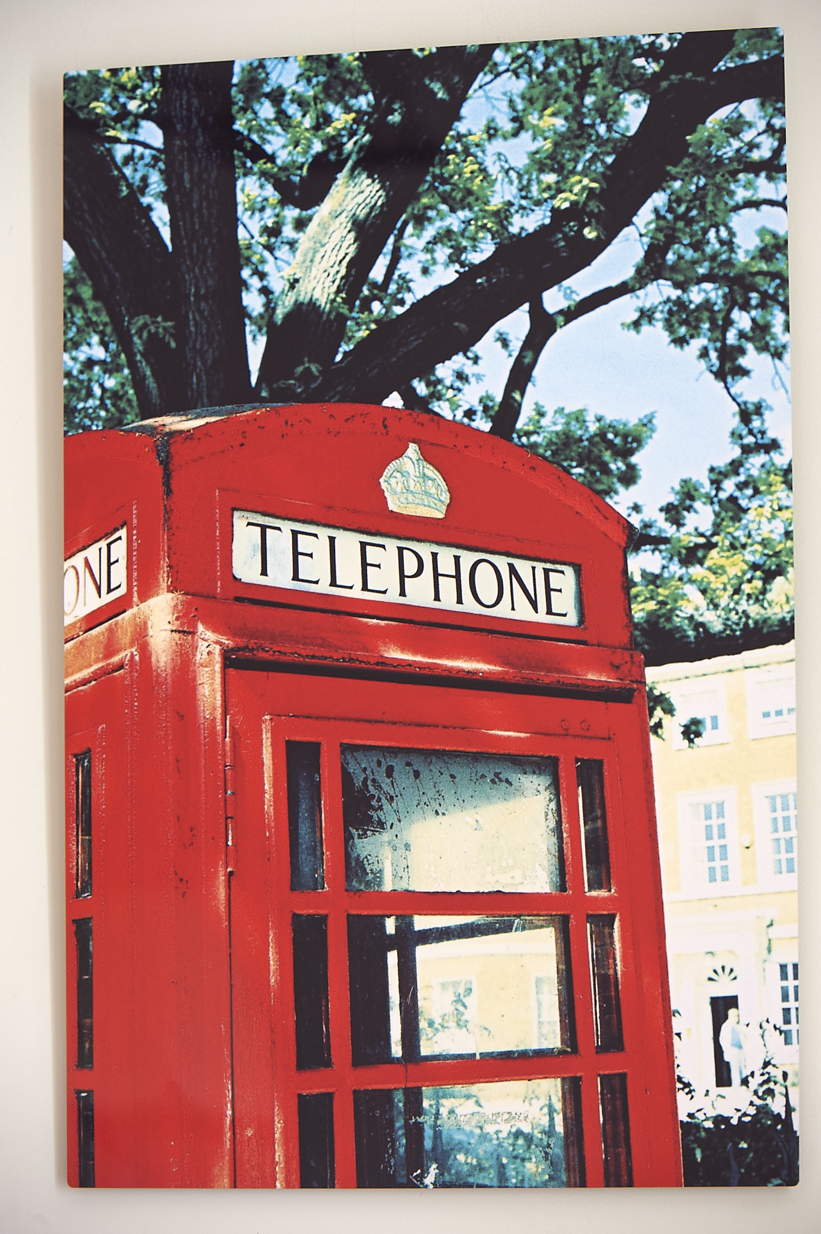 Must Call William A vibrant image, shot outside the William Morris Gallery, London and printed onto aluminium. Finished Size approx. 21 x 14" COST £45.00