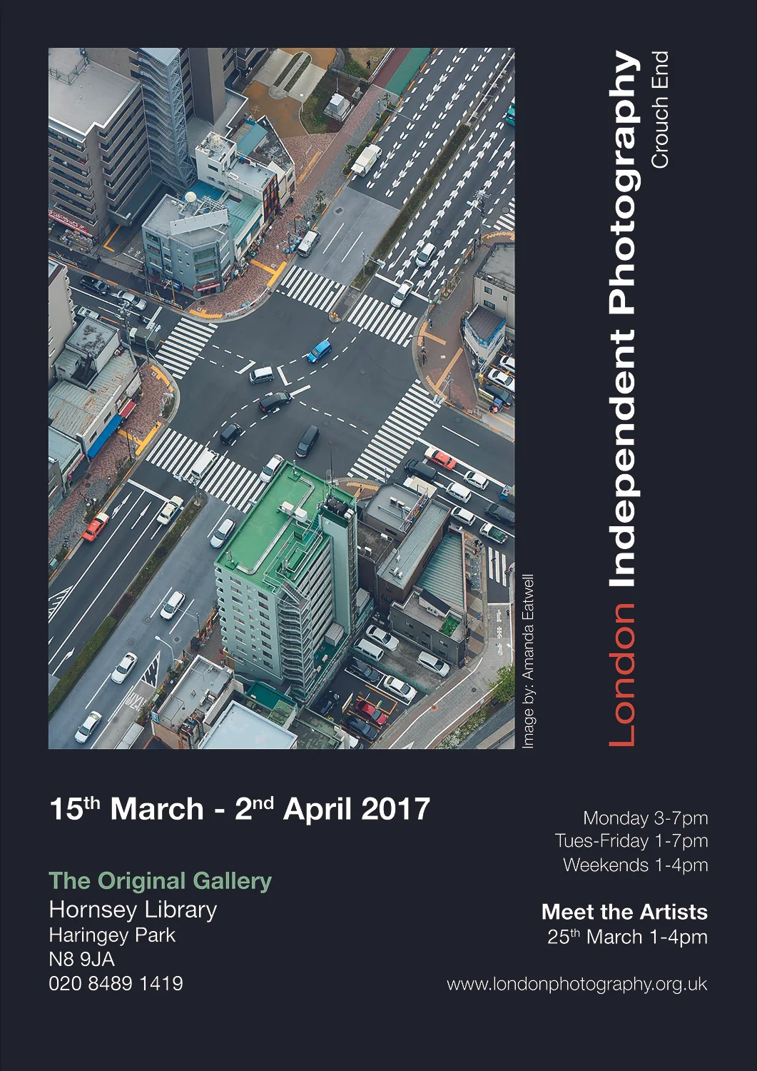 The group chose one of my images for the poster: Tokyo from above!
